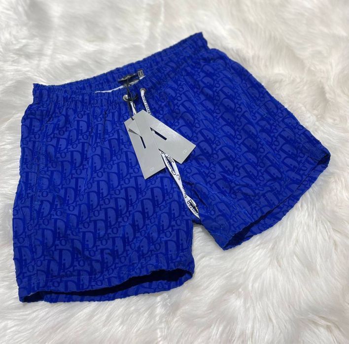 Белые шорты Louis Vuitton пляжные, для бассейна спортивные