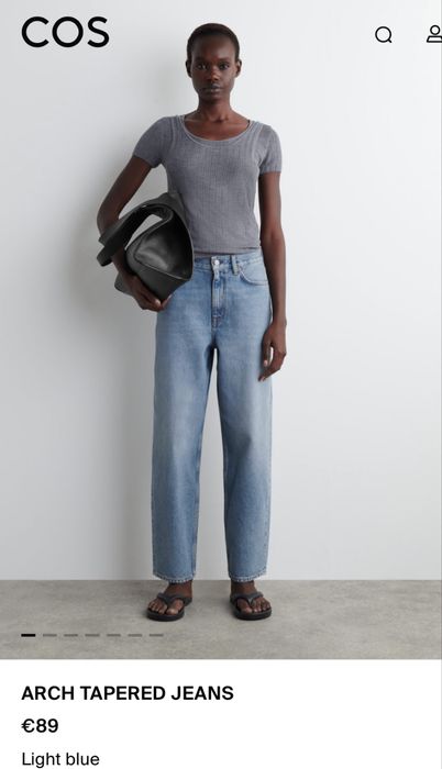 Продам джинси cos Arch Tapered jeans, 26 р