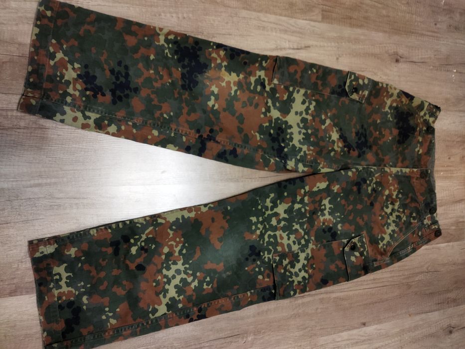 Spodnie wojskowe nr.1 w kamuflażu wojska niemieckiego