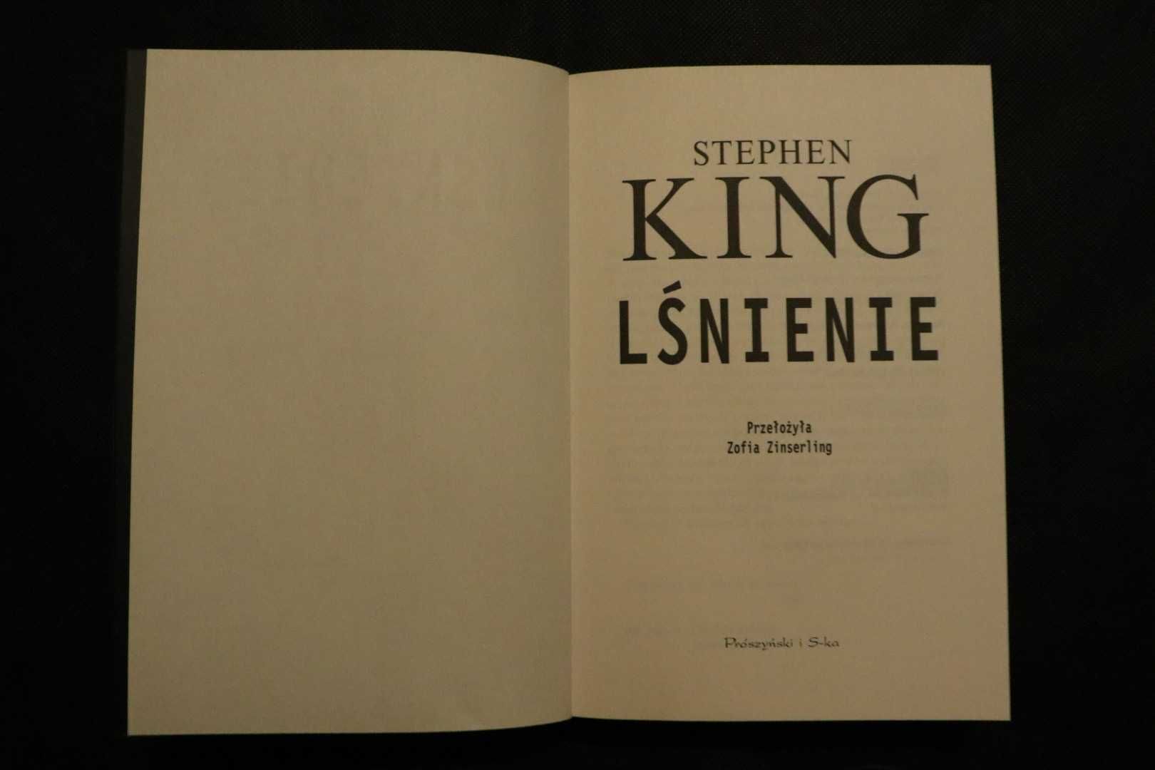 Lśnienie Stephen King