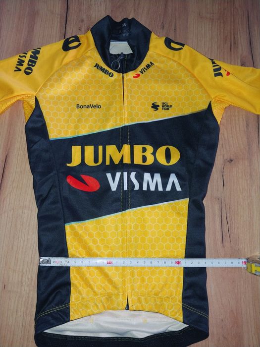 Jumbo Visma dziecięca NOWA koszulka rowerowa