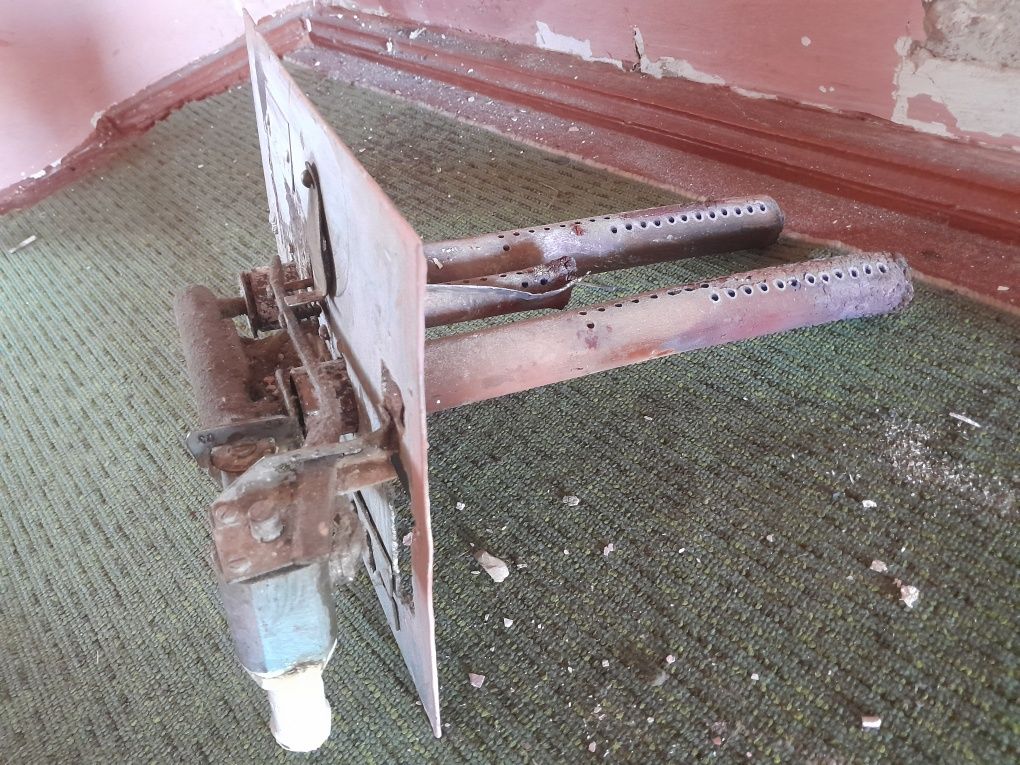 Газовий опалювач до груби, пічки. Газова автоматика