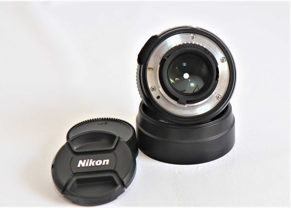 Lente Nikon 50mm f\1.8 G objetiva em excelente estado