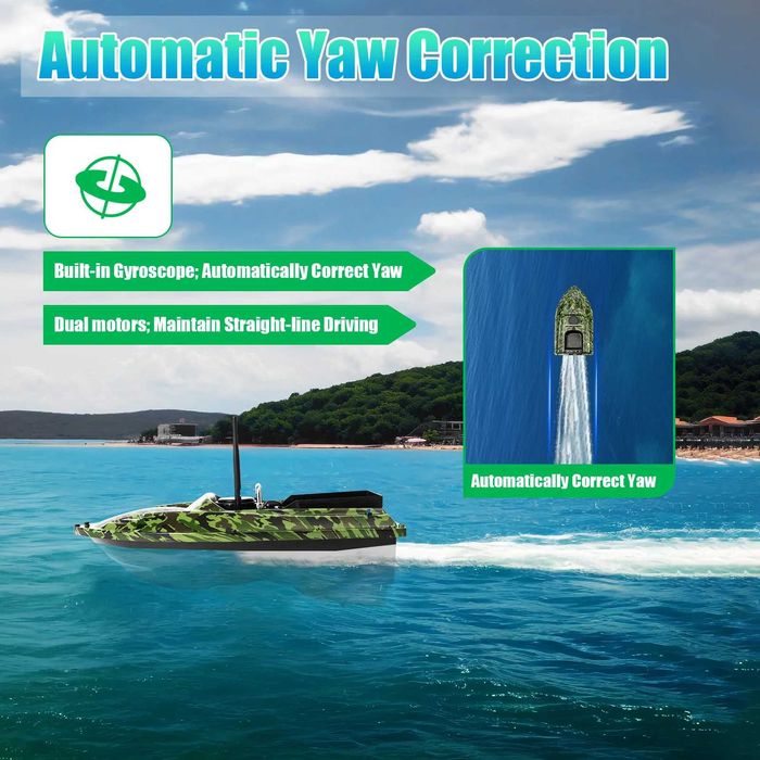 [NOVO] Barco para Engodo • 500 Metros • 2 Kg • Carp Fishing