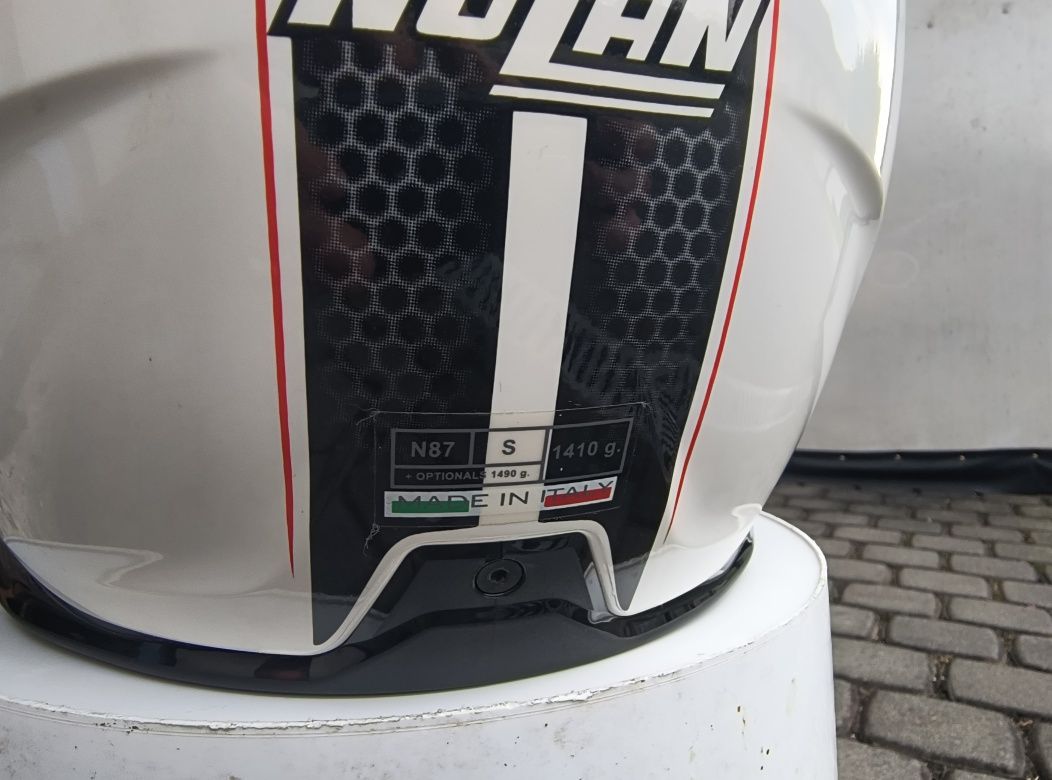 Kask motocyklowy nolan n87 rapid n-com rozm. s