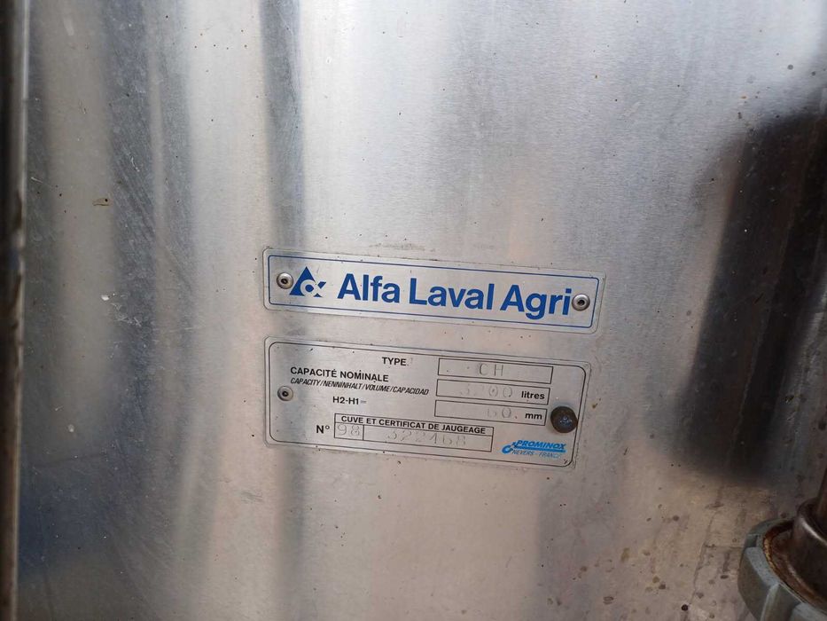 Schładzalnik zbiornik chłodnia do mleka 3200 l Alfa Laval Agri