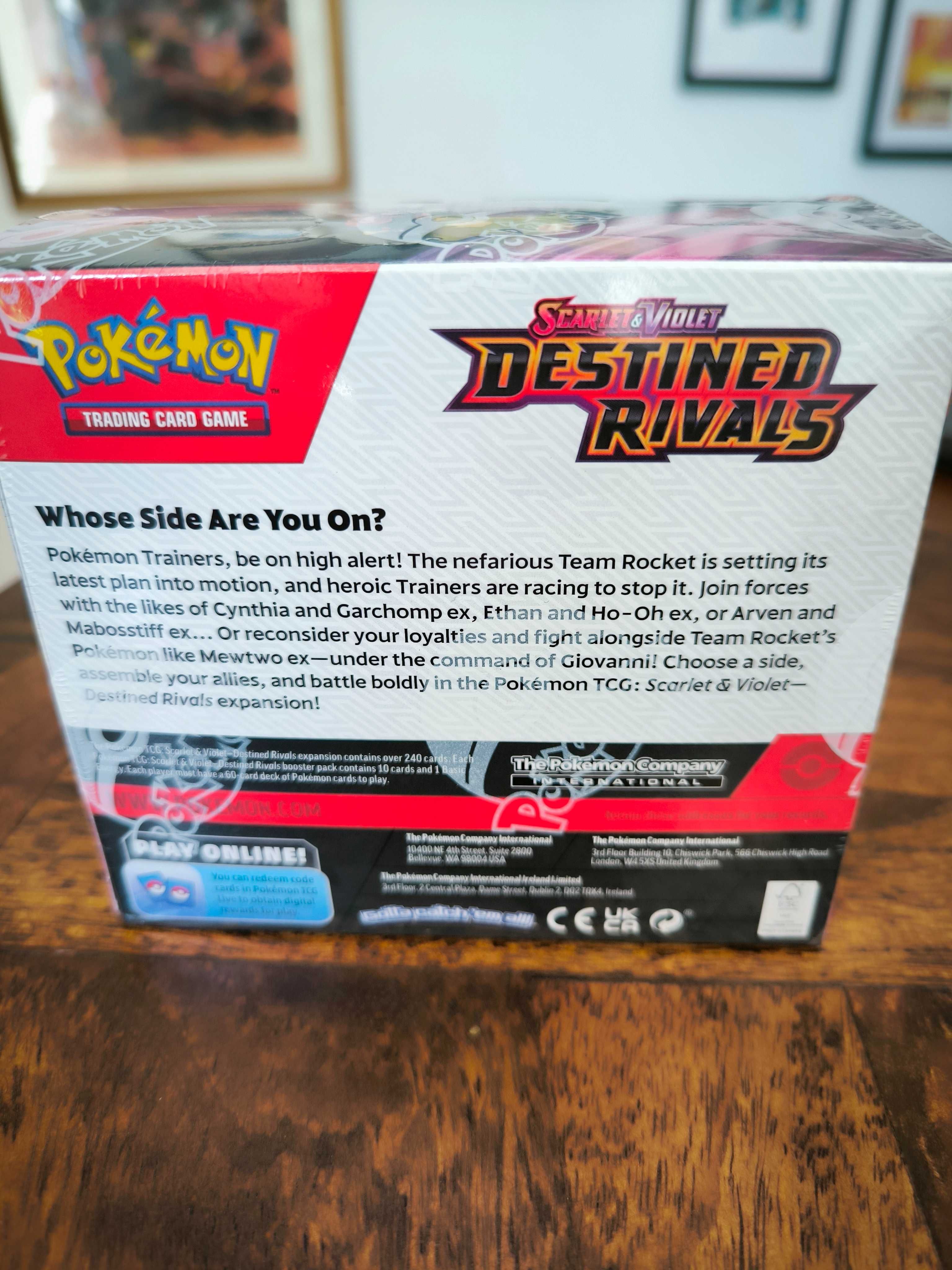 Pokémon Destined Rivals Booster Box
