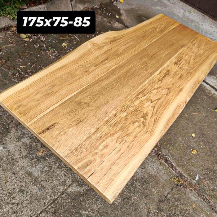 Blat dębowy 175x85-80 na ławę biurko stolik kawowy 21