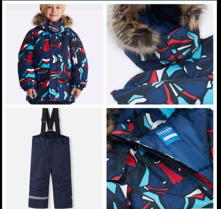 Зимній термо комплект, костюм,комбінезон Lassie by Reima 86-140