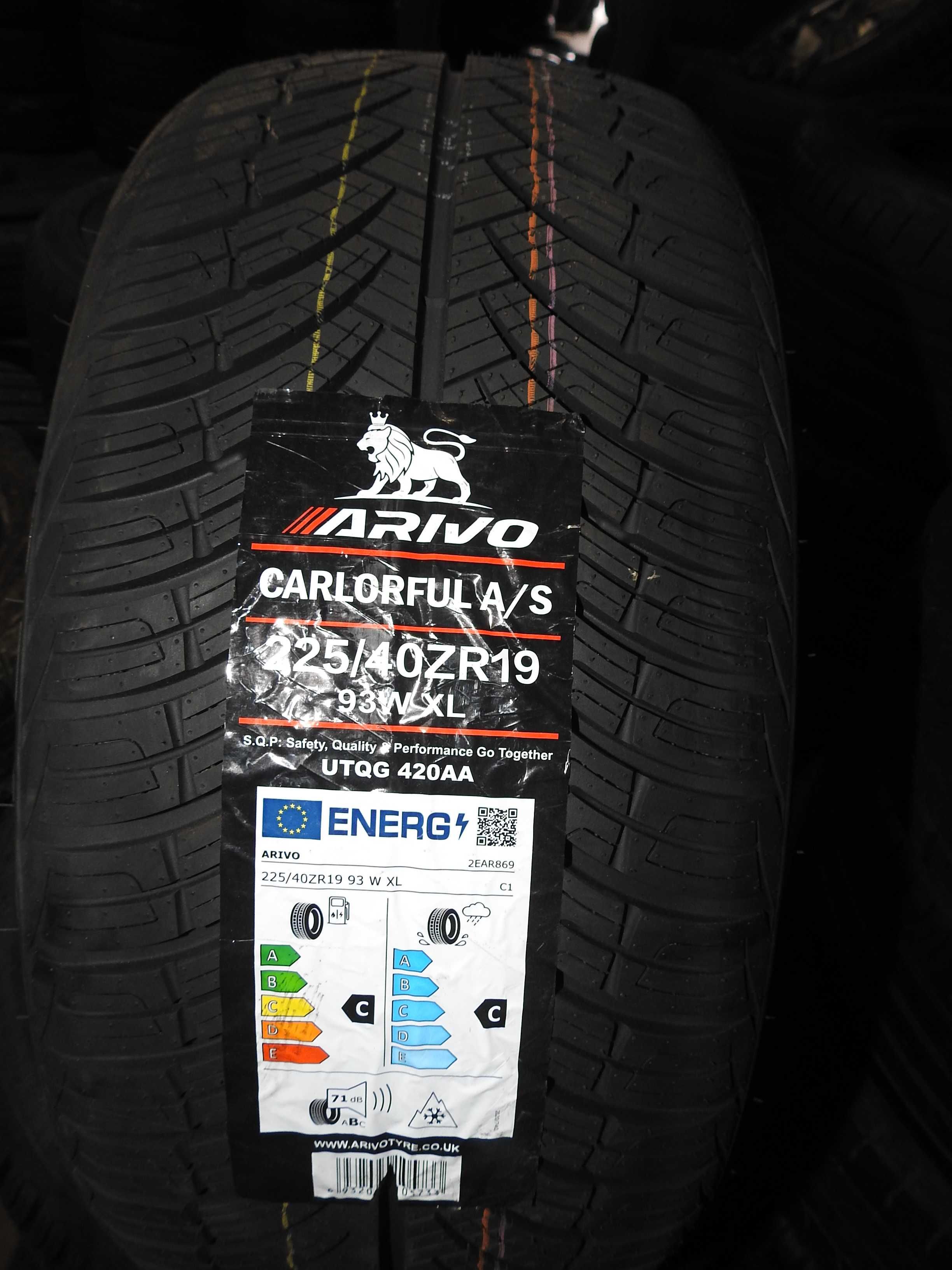 4xArivo Carlorful A/S 225/40R19 93 W XL 2022 rok NAJTANIEJ !!!
