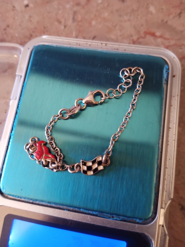 Pulseira bebé prata925