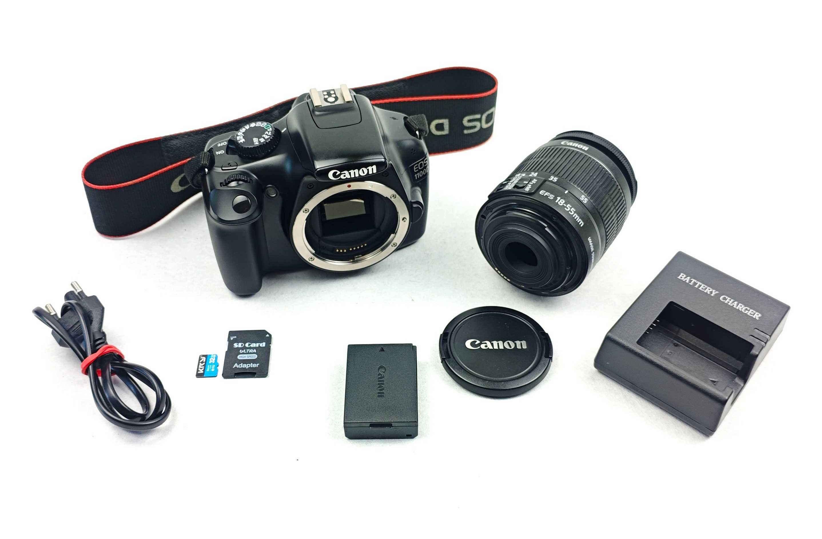 Дзеркальний фотоапарат Canon 1100D 32Gb + ML (Пробіг 18363 знімків)
