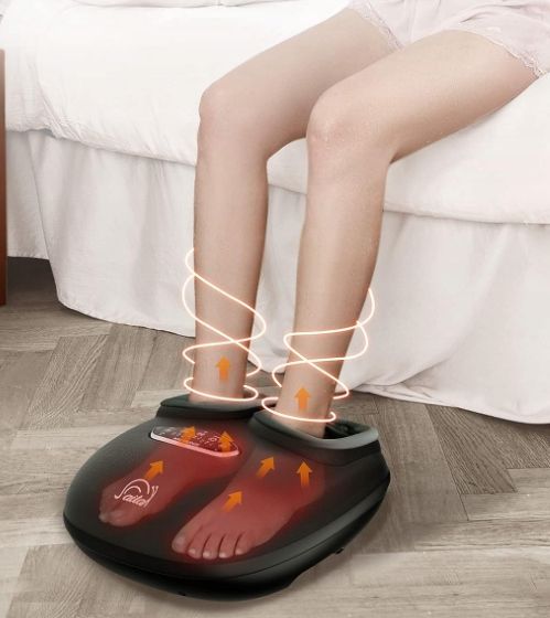 masażer do stóp z funkcją grzania snailax sl-52a2