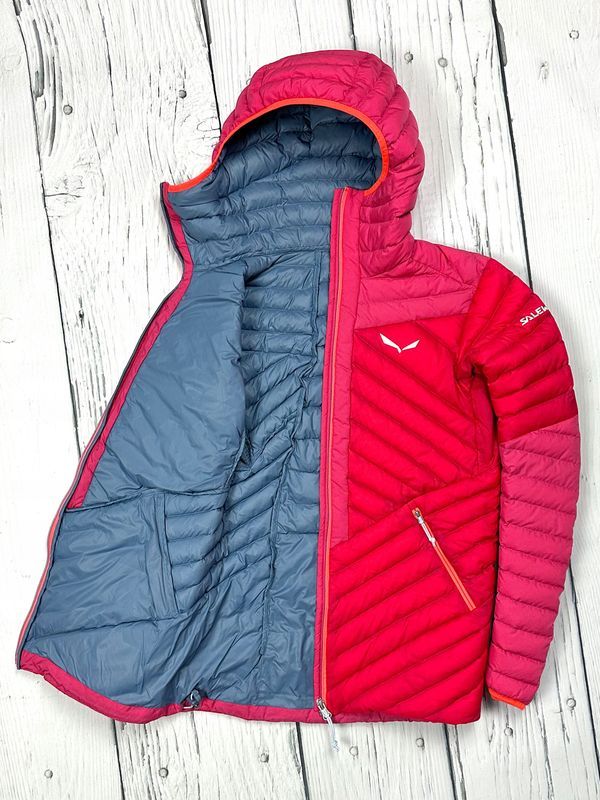 Salewa Ortles Light Puchowa Kurtka Damska Pikowana Duck Down Logo r. M