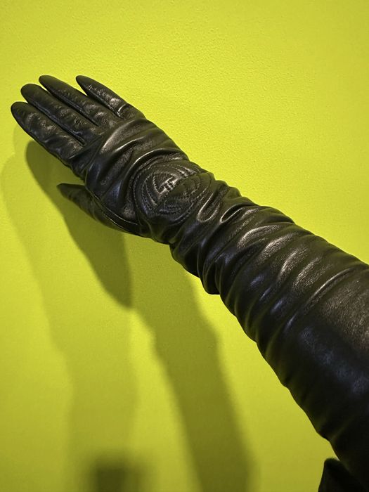 Рукавиці натуральна шкіра GUCCI