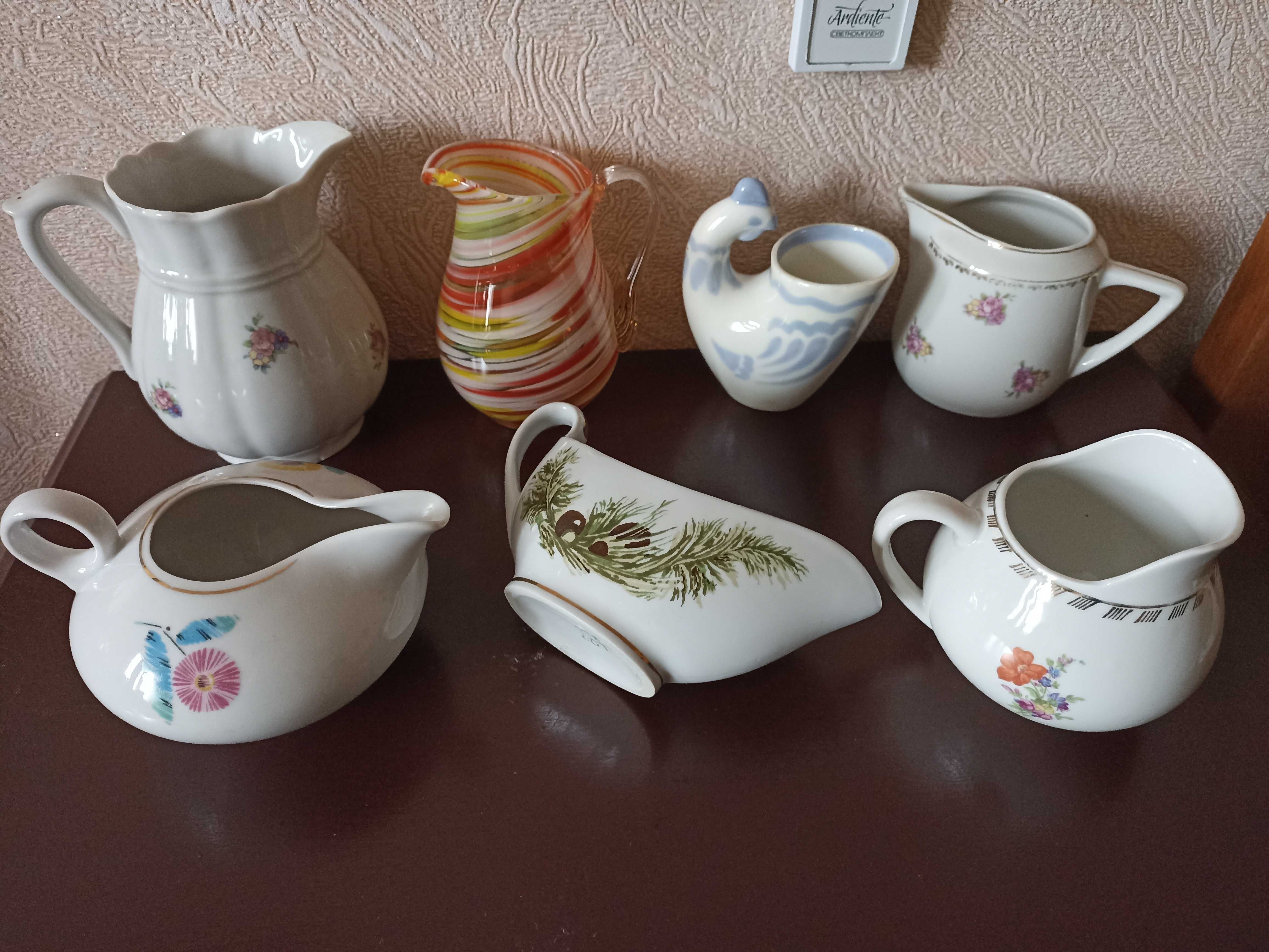 Молочник. Дулево. Песочное. Винтаж. СССР. Чашка. Кружка.
