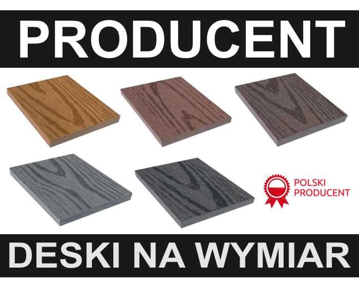 Sztachety kompozytowe WPC na wymiar - Gwarancja. Producent PL