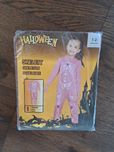Nowy Stroj halloweenowy pizamka spioszki HALLOWEEN dla dziewczynki 1-2