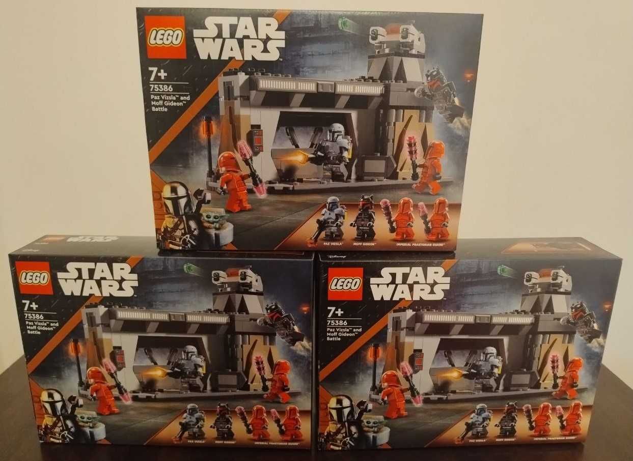 Конструктор LEGO Star Wars 75386 Бой Паз Визсла и Мофф Гидеон