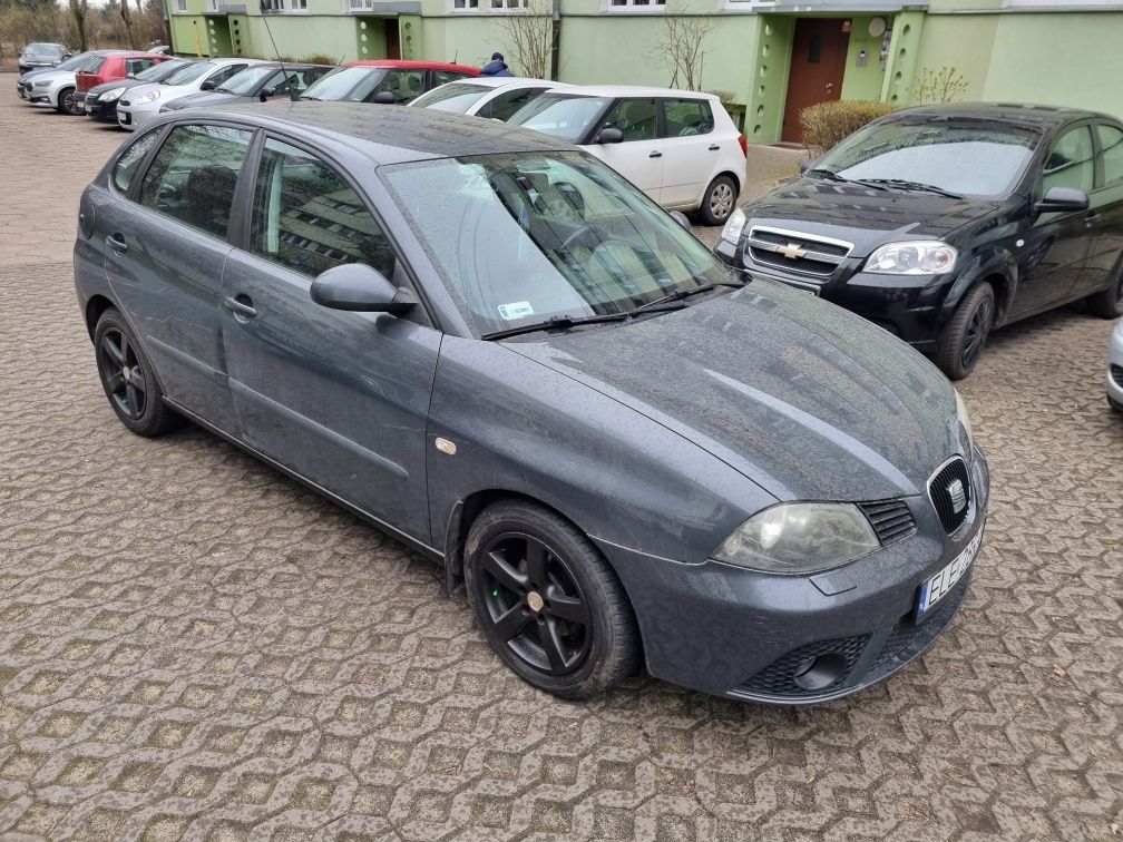 Seat ibiza 5D 2006/07r. 1.4 Benz. Grzane Fotele Klimatronic Polecam