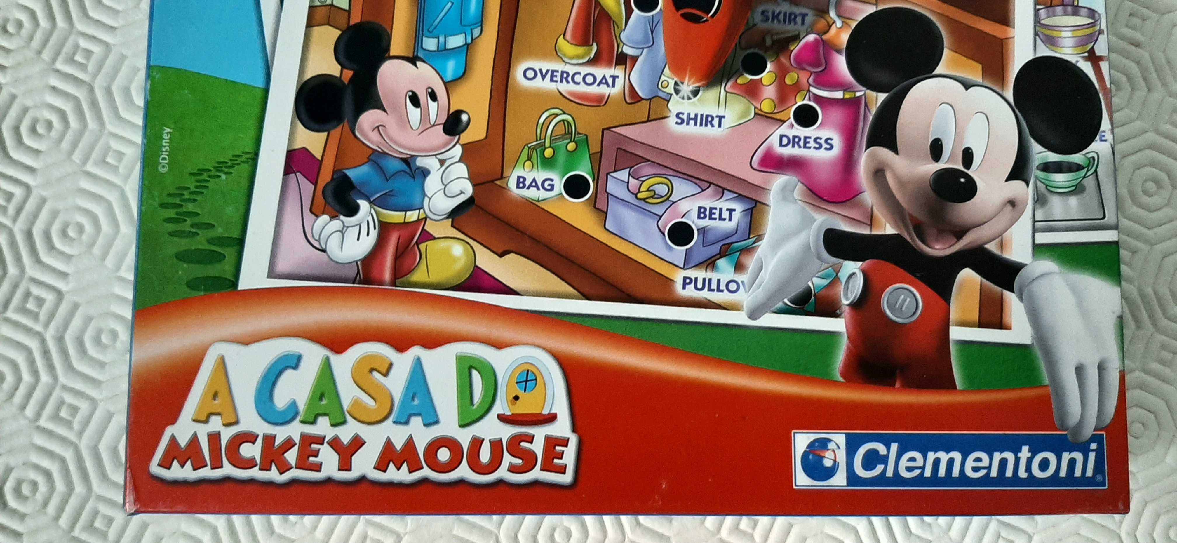 Jogo interativo "A Casa do Mickey" - para aprender inglês a brincar