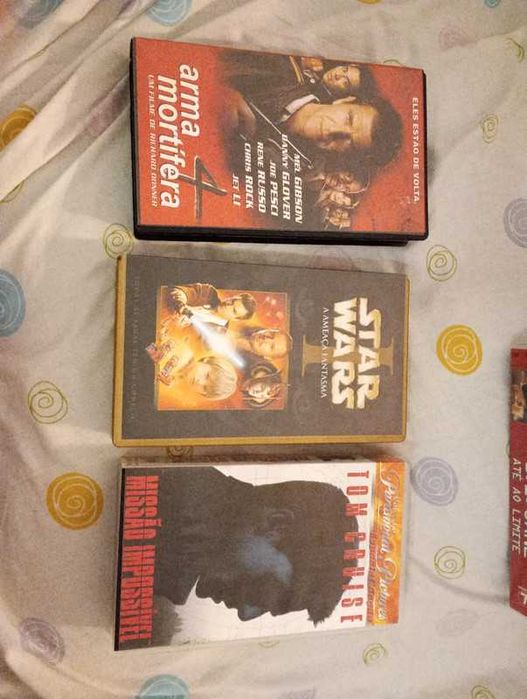 Lote de vhs / cassetes