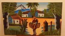 Tela Cabo verde/ Quadro/ Pintura