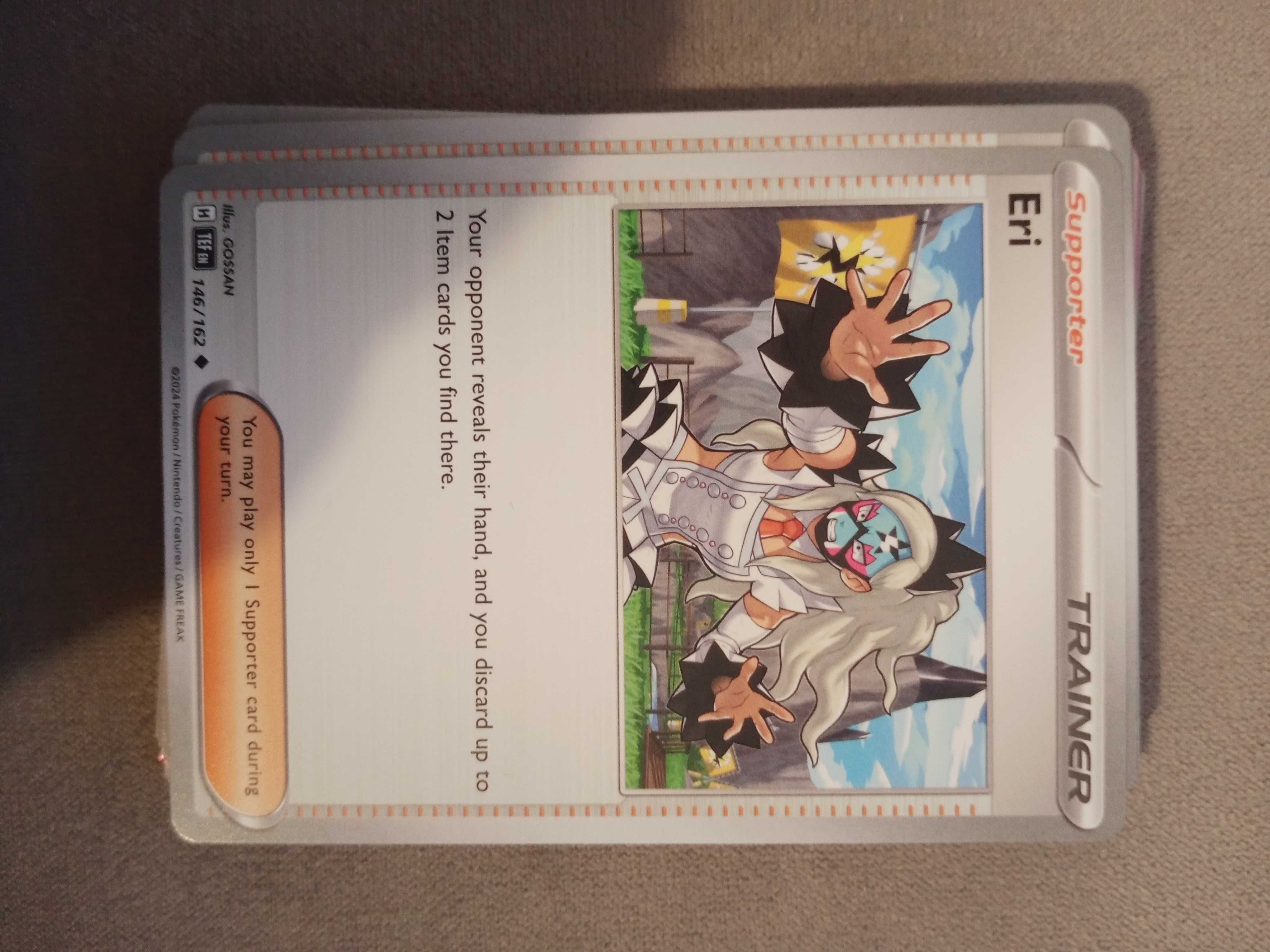 Karta Pokemon Scarlet and Violet Temporal Forces 146/162 Eri, nowa