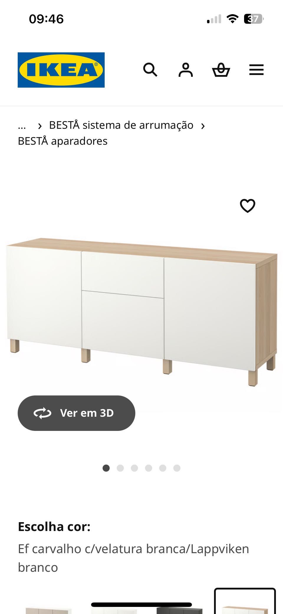 Balcão Ikea 3 portas