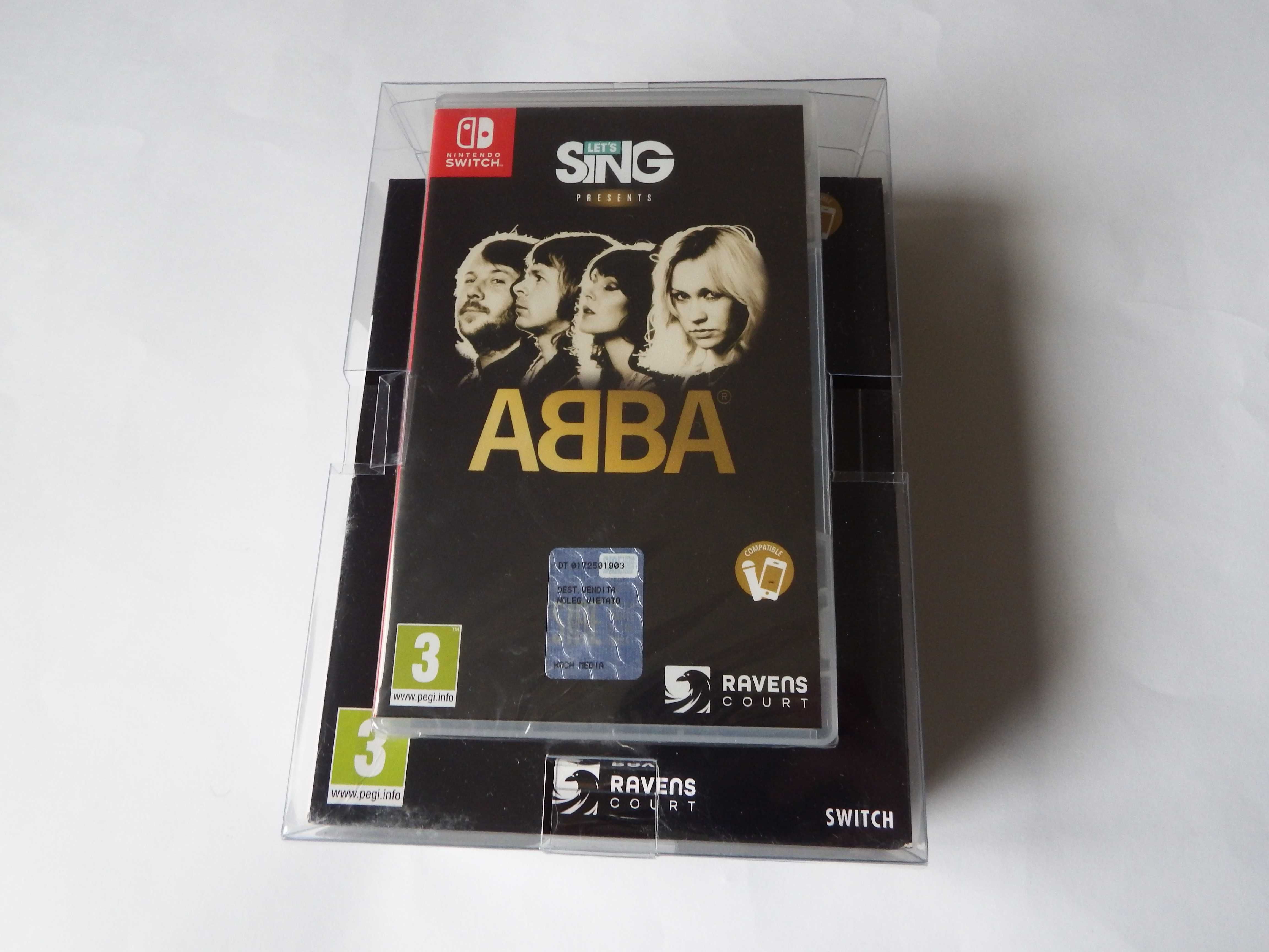 Nintendo SWITCH LET'S SING Abba ! NOWE + 2 Mikrofony !