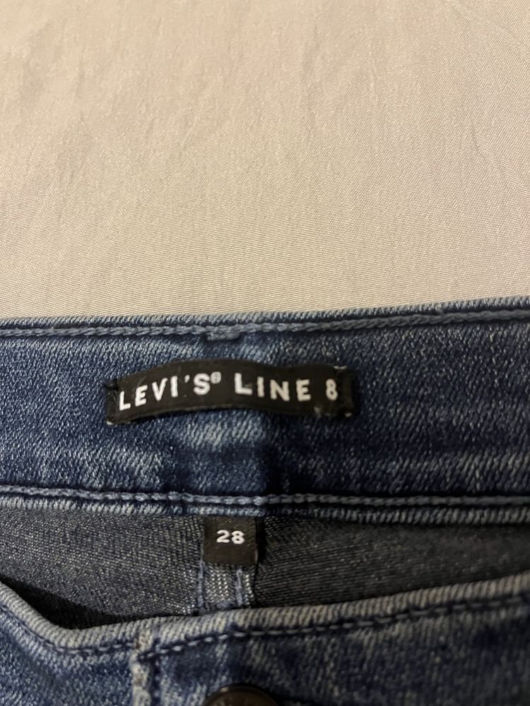 Spodnie jeans Levi’s line 8 rozmiar 28/38/M