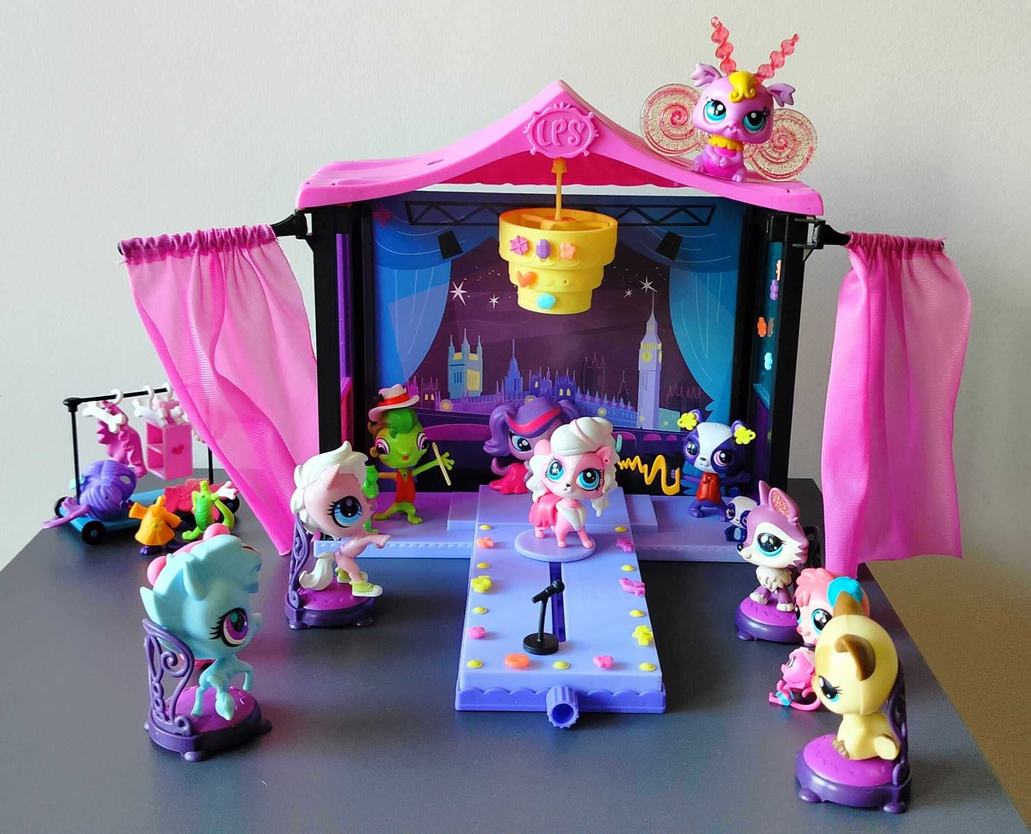 Littlest Pet Shop- scena występowa + figurki