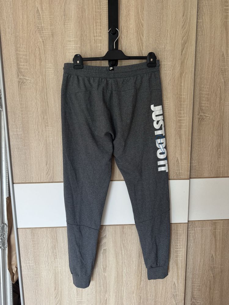 Dresy Nike XL logowane Spodnie Dresowe just do it szare Plus Size