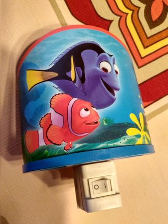 Lampka dziecięca "Gdzie jest Nemo"