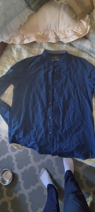 Camisa Primark azul M