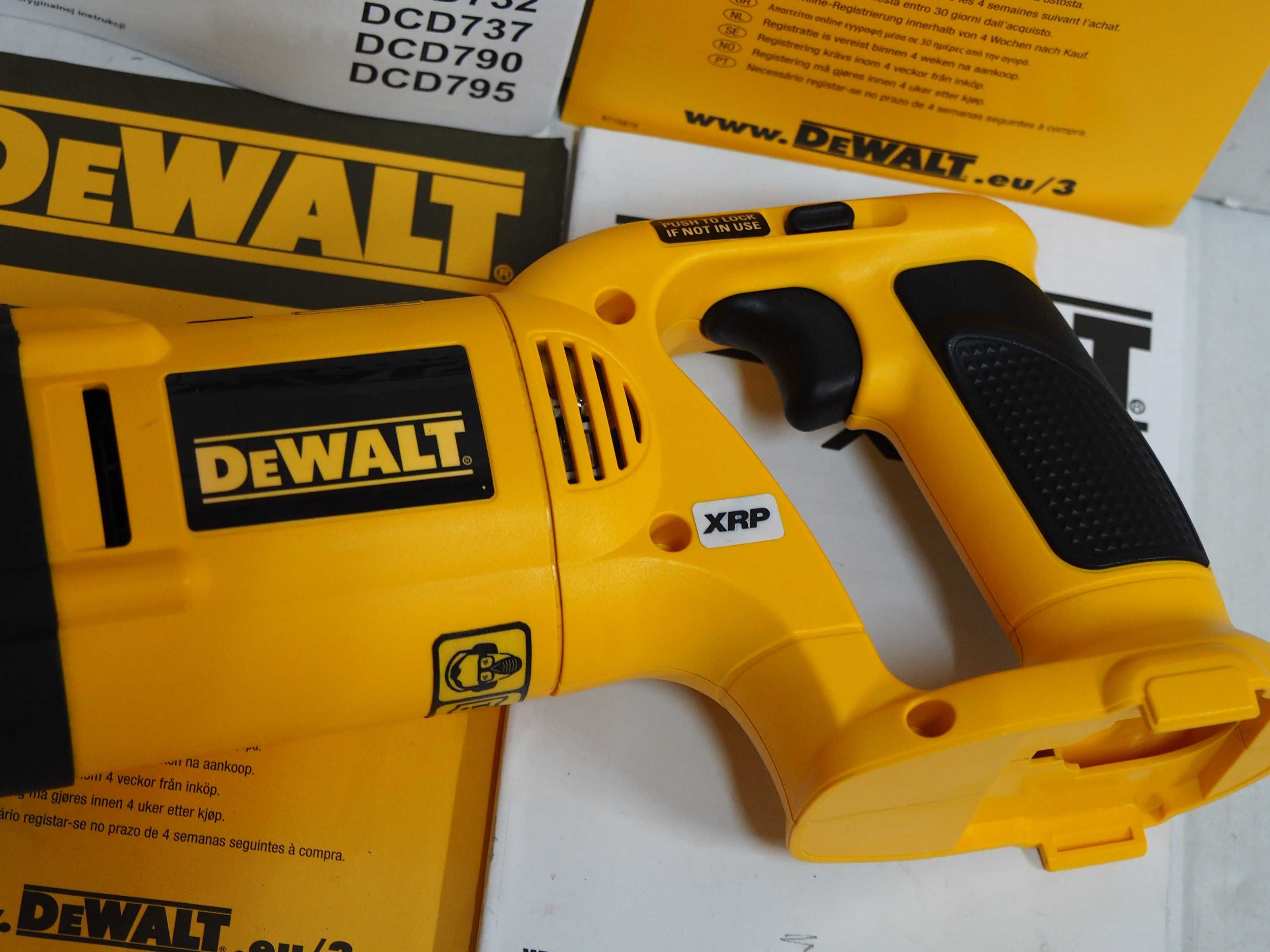 Komplet DEWALT DW 937 pilarka szablasta 14,4v +bateria Rems 12v 3ah