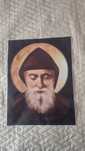 Św.Charbel z Libanu.Wydruk na płótnie do dekoracji ścian.Wym: 40cmm×30