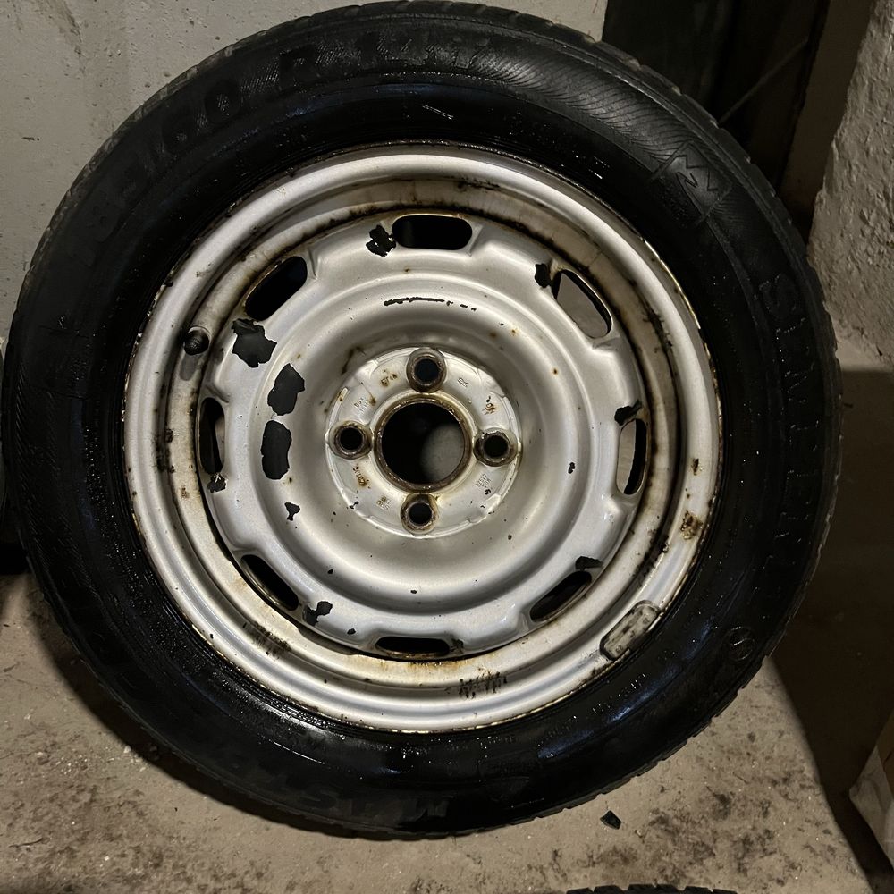 Felgi stalowe Zimowe koła 14" 4x100 6Jx14H2 ET45 57.1mm VW Skoda Seat