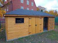 Domek narzędziowy 3x7 ogrodowy Domek drewniany altana PRODUCENT