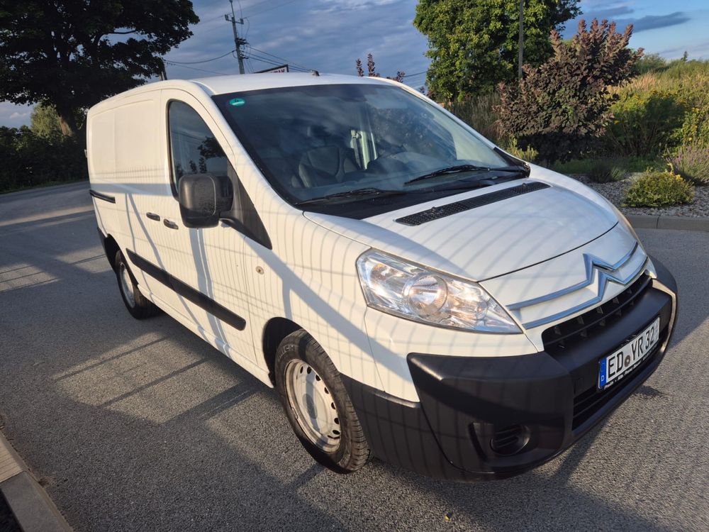 Citroen Jumpy 3-osobowy, hak, opłacony