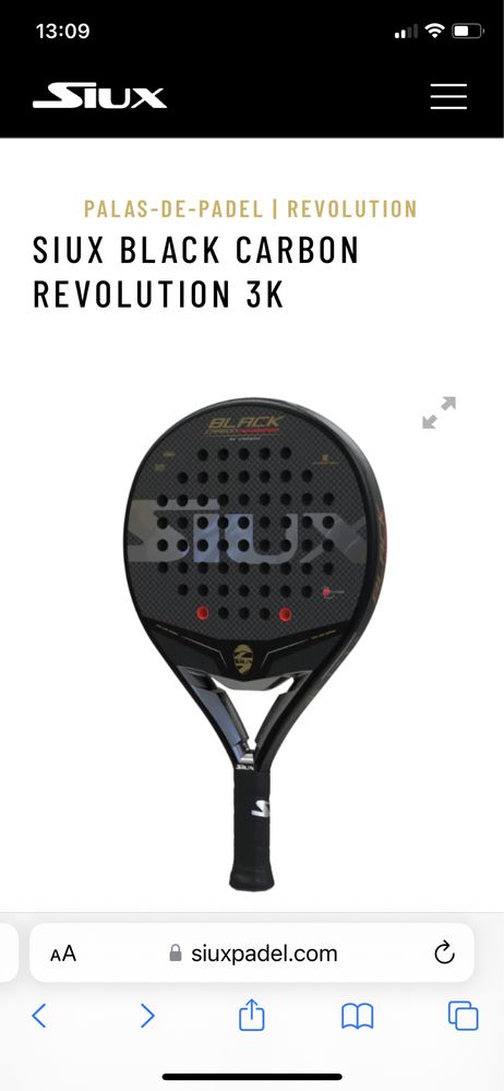 Siux Black Carbon Revolution 3K [Nova]