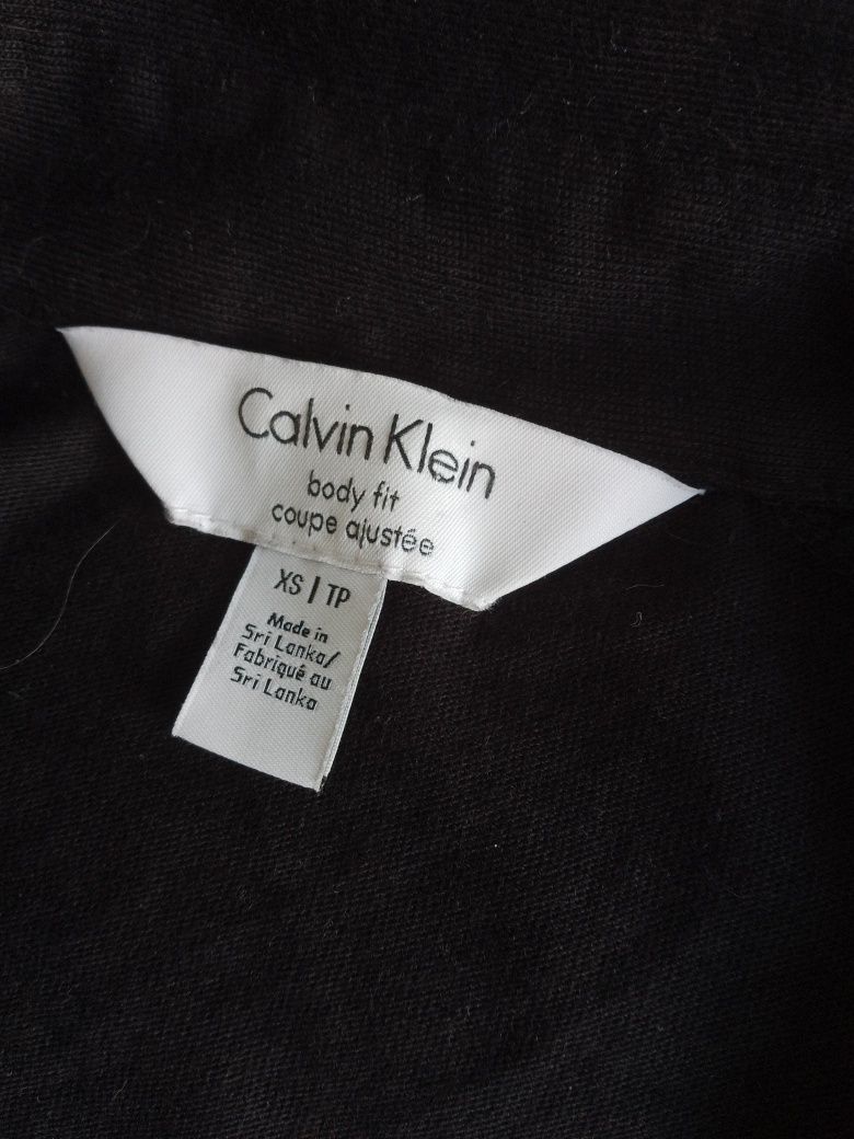Koszulka polo Calvin Klein XS czarna