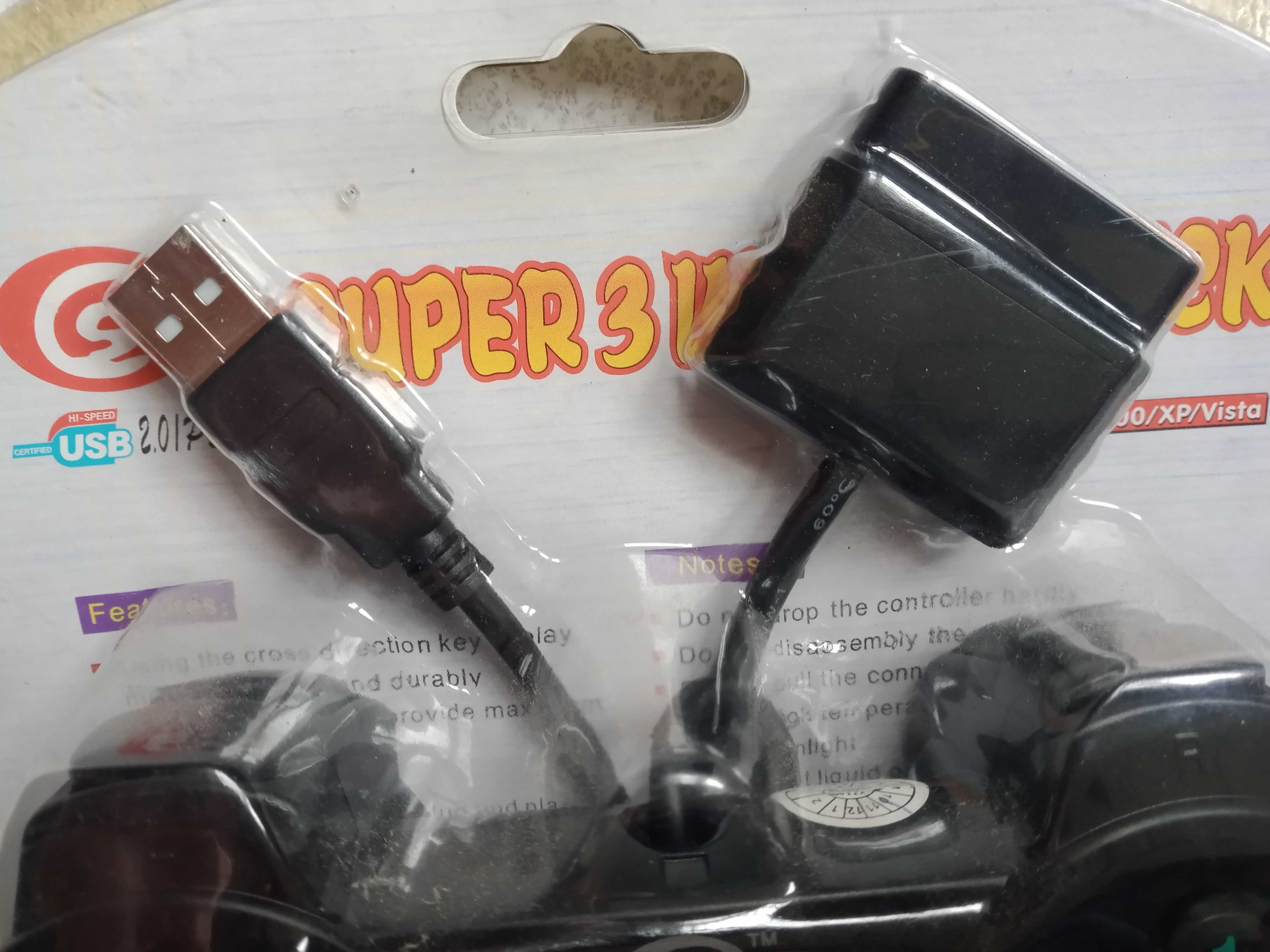 Joystick USB e PS2 - NOVO na caixa