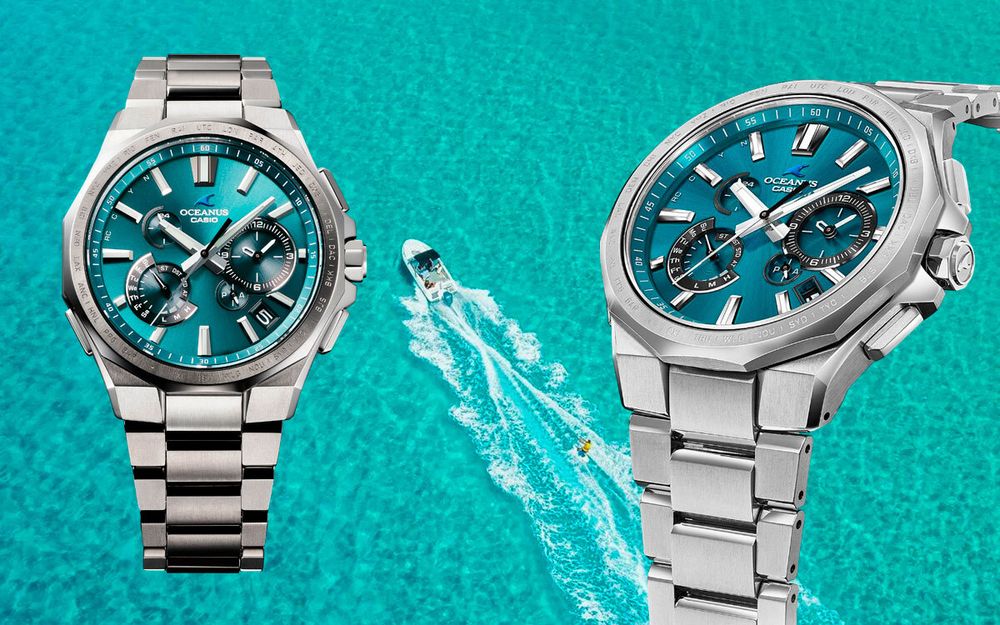 Мужские часы Casio OCW-T6000SG-2A ! Фирменная гарантия 2 года!