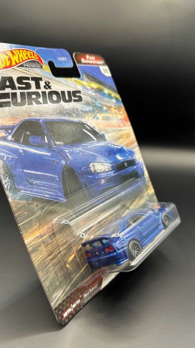 Hot Wheels Nissan Skyline GTR BNR34 Fast&Furious