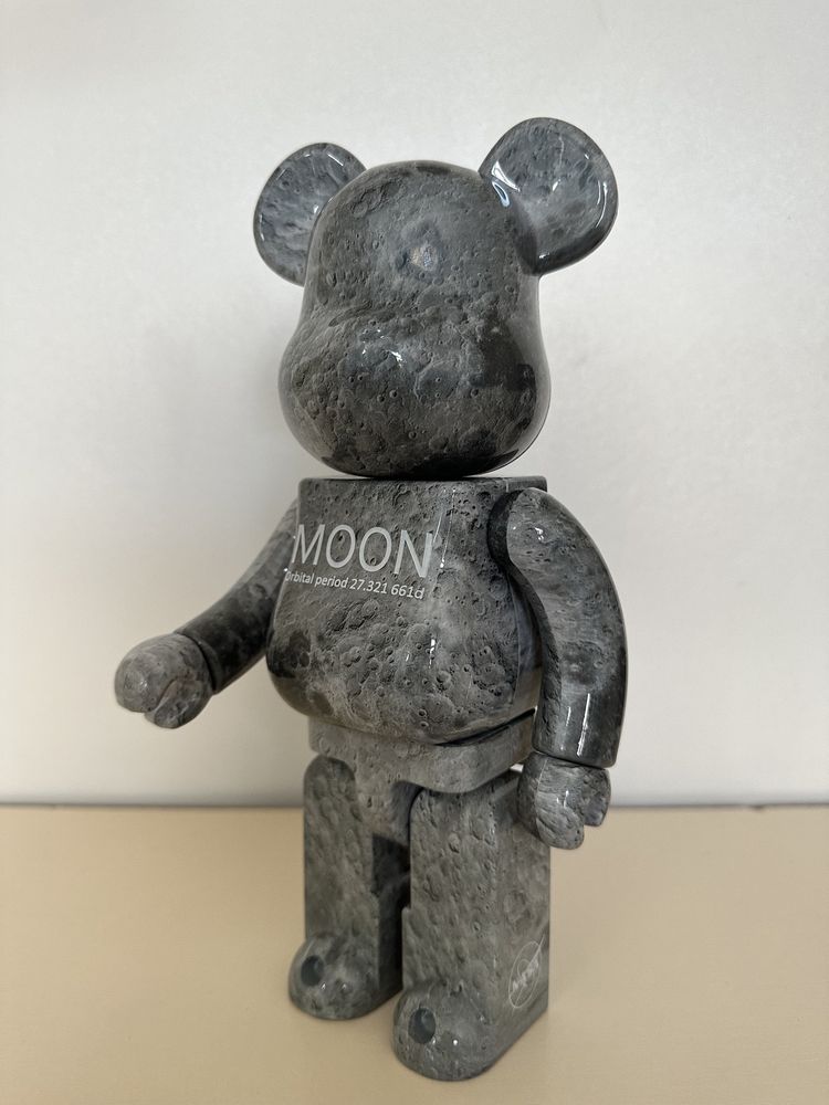 Bearbrick Moon 28 cm (бірбрік) колекційна іграшка