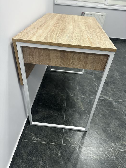 Стіл письмовий Doros Барт з полицею 100х55 см, Дуб сонома