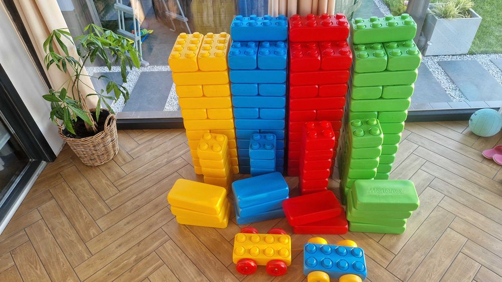 Klocki cegły Marioinex XXL