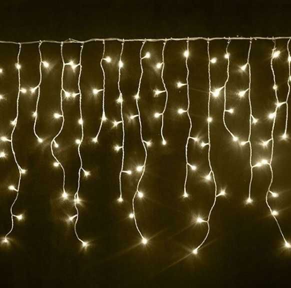 ŚWIATEŁKA Świąteczne 200 LED + 16 gratis Girlandy Baraw ciepła / zimna