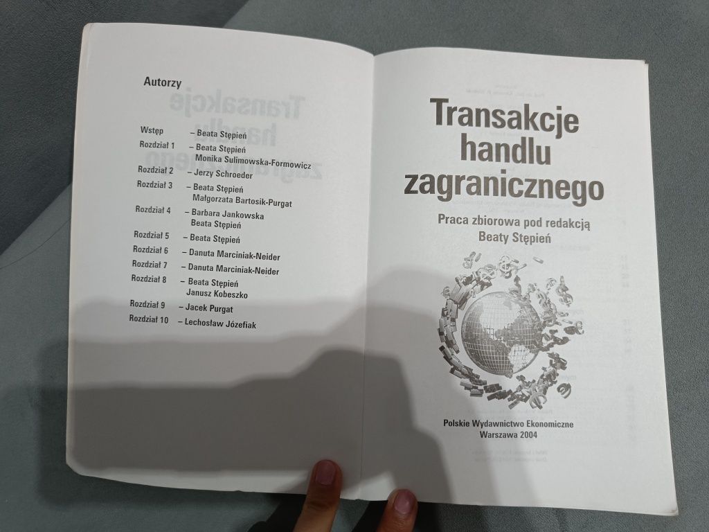 Transakcje handlu zagranicznego - PWE